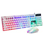 Gaming Keyboard Mouse Set Manufacturer - Wired Pad LED White Combo