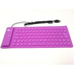 USB Silicone Keyboard Manufacturer - New Design 85 Key Flexible Waterproof