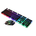 Gaming Keyboard Mouse Set Manufacturer - Wired Pad LED White Combo
