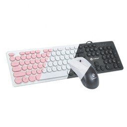 Punk Keyboard Manufacturer - OEM Custom Round Button Colorful Gaming Keyboard