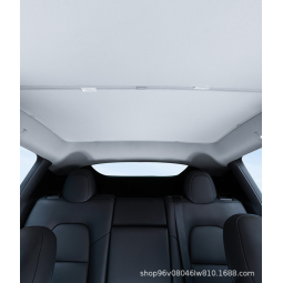 Luxury Sunshade Supplier - Luxury Model Y Juniper Black