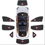 Car Sunshade Supplier - 8PCS Triangular Privacy Sunshade
