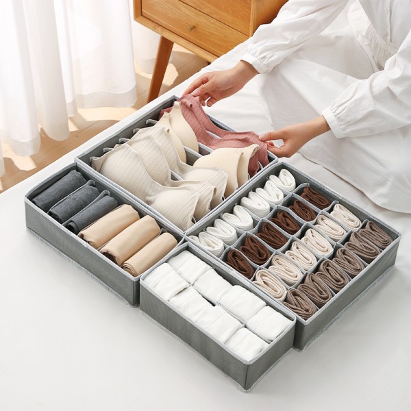 Drawer Organizer Supplier - 4pcs Set Closet Organizer