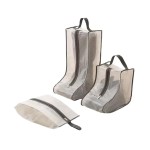 Shoe Storage Supplier - Clear Stackable PVC Shoe