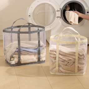 Laundry Hamper Manufacturer - Bathroom Mesh Laundry Hamper