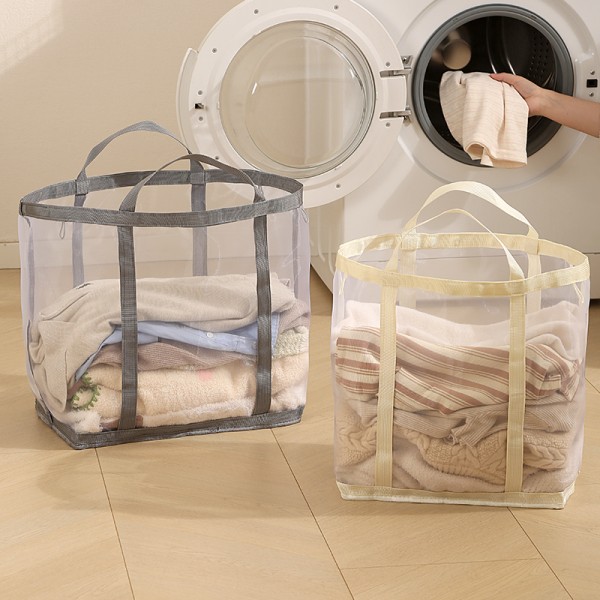Laundry Hamper Manufacturer - Bathroom Mesh Laundry Hamper