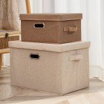 Storage Bins Supplier - Cotton Linen Fabric Stackable