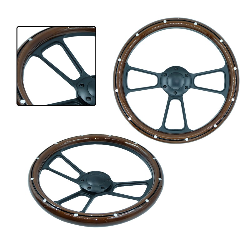 Peach Wood Wheel Supplier - Retrospective 14-Inch Peach