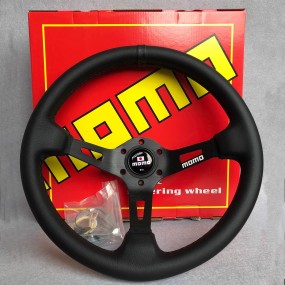 Racing Wheel Manufacturer - 13-inch Genuine Leather 3 Spoke