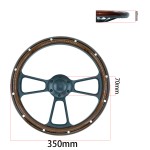 Peach Wood Wheel Supplier - Retrospective 14-Inch Peach