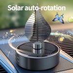Star Freshener Supplier - Solar Energy Rotating Star Car