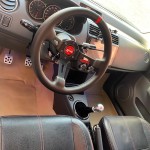 Racing Wheel Manufacturer - 13-inch Genuine Leather 3 Spoke