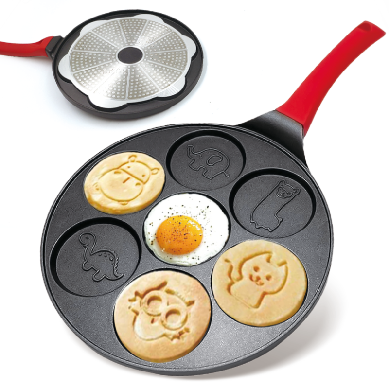 Waffle Frying Pan Manufacturer - Multifunction Cute Animal Non Stick