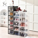 Acrylic Shoe Box Factory - Single Door Dustproof Clear Storage Container
