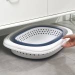 Clothes Organizer Basket Factory - Bathroom Collapsible Plastic Foldable Hamper