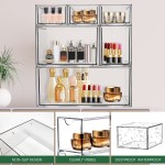 Desktop Organizer Factory - Modern Multi-Functional Transparent Jewelry Display