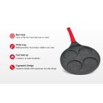 Egg Frying Pan Factory - USA Stock Mini Pancake Non Stick 4 Hole