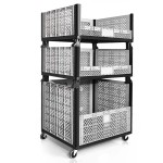 Folding Crate Manufacturer - ODM OEM Plastic Stackable Collapsible Container