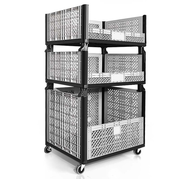 Folding Crate Manufacturer - ODM OEM Plastic Stackable Collapsible Container