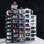 Sneaker Storage Box Factory - Wholesale Transparent Plastic Stackable Magnetic