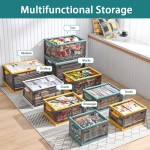 Folding Storage Box Factory - AMZ Hot Five Door Open Large Capacity Plastic