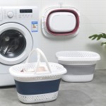Laundry Basket Manufacturer - Household Collapsible PP Multi-functional Handle