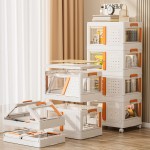 Storage Container Manufacturer - Multifunctional Plastic Foldable Removable Drawer