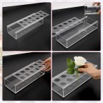 Flower Vase Factory - Clear Acrylic Rectangular Decorative Planter Pot