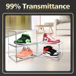 Shoe Rack Organizer Manufacturer - Display Drawer Transparent Stacking Sneaker