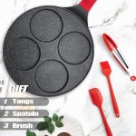 Pancake Pan Manufacturer - Kitchen 4-hole Omelette Aluminum Cookware Sets