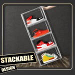 Shoe Rack Organizer Manufacturer - Display Drawer Transparent Stacking Sneaker