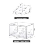 Display Racks Factory - Transparent Stackable Magnetic Storage Container