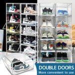 Sneaker Storage Box Factory - Wholesale Transparent Plastic Stackable Magnetic