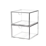 Makeup Brushes Storage Box Factory - Drawer Type Stackable Desktop Plastic