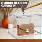 Acrylic Shoe Box Factory - Folding Side Opening Clear Plastic Display