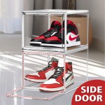 Shoe Rack Organizer Manufacturer - Display Drawer Transparent Stacking Sneaker