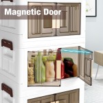 Plastic Storage Box Manufacturer - Wholesale Foldable Double Door Open PP