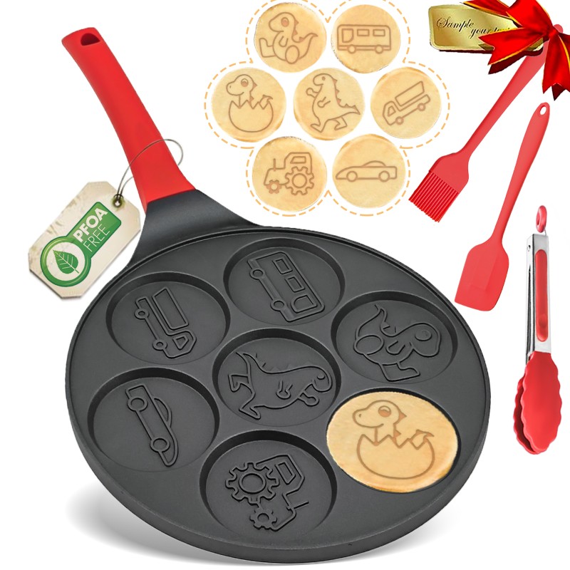 Dinosaur Griddle Pan Factory - Patent Design Special-Shaped Aluminum