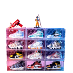 Acrylic Shoe Box Factory - OEM Hot Selling Transparent Detachable Stackable
