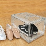 Sneaker Storage Box Manufacturer - AMZ Hot Sell Clear Plastic Drop Front