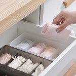 Underwear Storage Box Factory - Household Stackable Drawer Partition Plastic