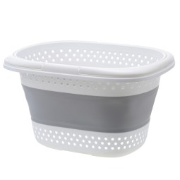 Laundry Basket Manufacturer - Household Collapsible PP Multi-functional Handle