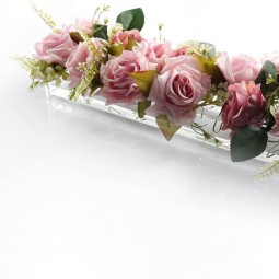 Acrylic Vase Factory - Wholesale Transparent Rose Rectangular Display Box