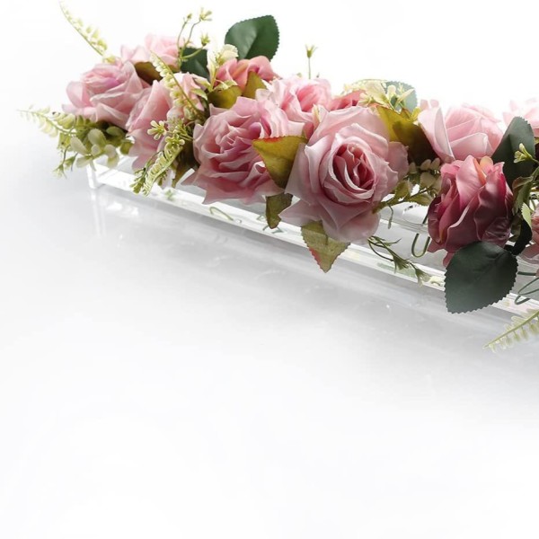 Acrylic Vase Factory - Wholesale Transparent Rose Rectangular Display Box