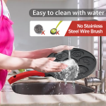 Pancake Pan Manufacturer - Kitchen 4-hole Omelette Aluminum Cookware Sets