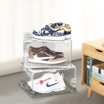 Sneaker Storage Box Manufacturer - AMZ Hot Sell Clear Plastic Drop Front