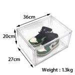Sneaker Storage Box Factory - Wholesale Transparent Plastic Stackable Magnetic
