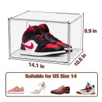 Shoe Rack Organizer Manufacturer - Display Drawer Transparent Stacking Sneaker