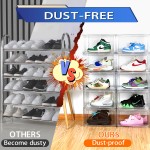 Acrylic Shoe Box Factory - OEM Hot Selling Transparent Detachable Stackable