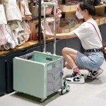 Collapsible Cart Manufacturer - Aluminium Alloy Folding Shopping Trolley